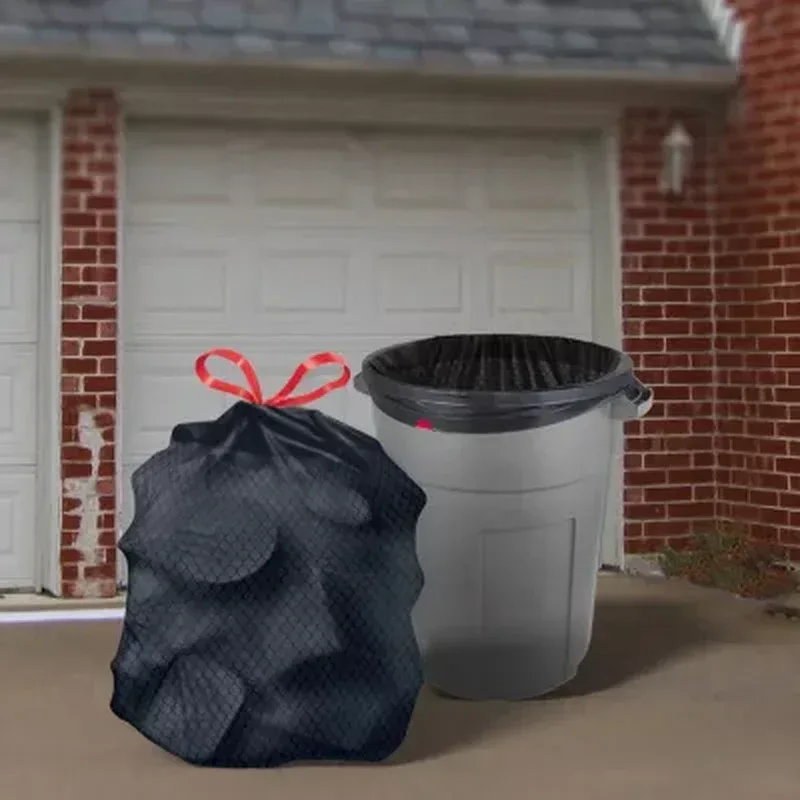 33-Gallon Power Flex Drawstring Trash Bags (90 Ct.) - Image 9