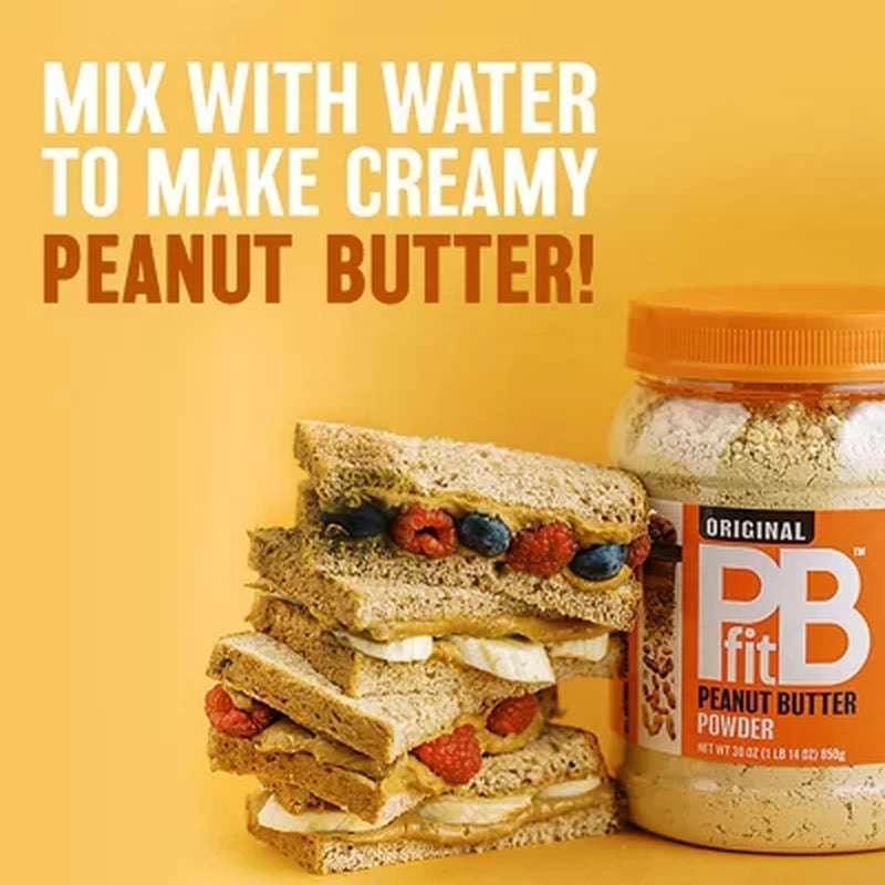 Pbfit All-Natural Gluten-Free Peanut Butter Powder (30 Oz.) - Image 5
