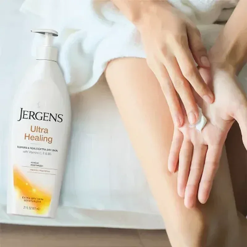Jergens Ultra Healing Extra Dry Skin Moisturizer (21 Fl. Oz., 2 Pk. + 3 Fl. Oz.) - Image 3