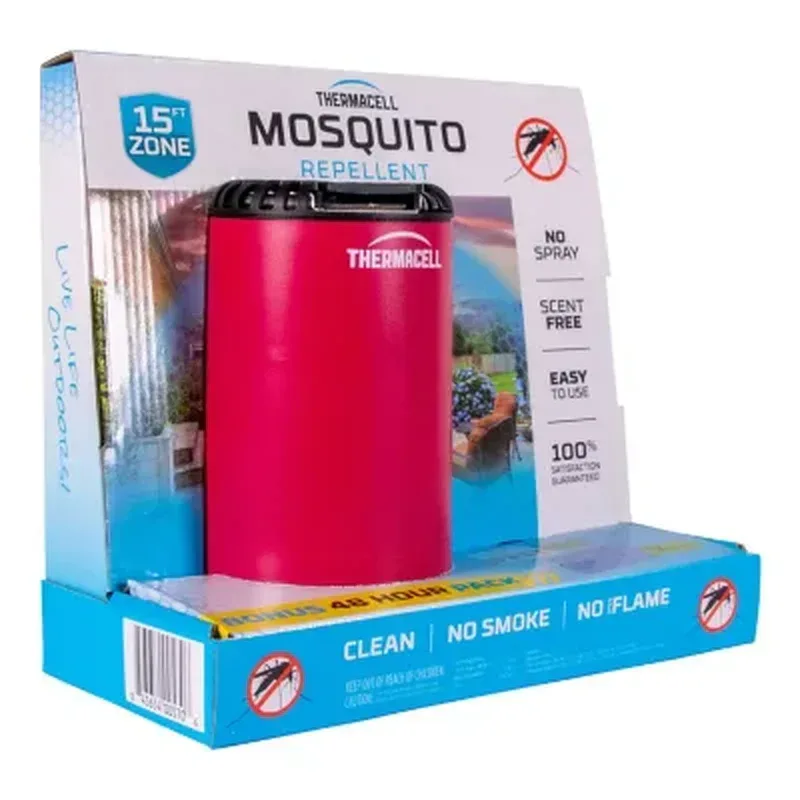 Thermacell Patio Shield Mosquito Repeller, Bonus Pack with 48 Hours of Mosquito Protection (Assorted Colors) - Image 17