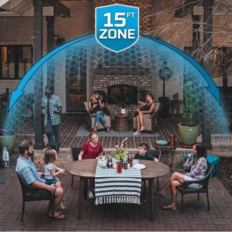 Thermacell Patio Shield Mosquito Repeller, Bonus Pack with 48 Hours of Mosquito Protection (Assorted Colors) - Image 5